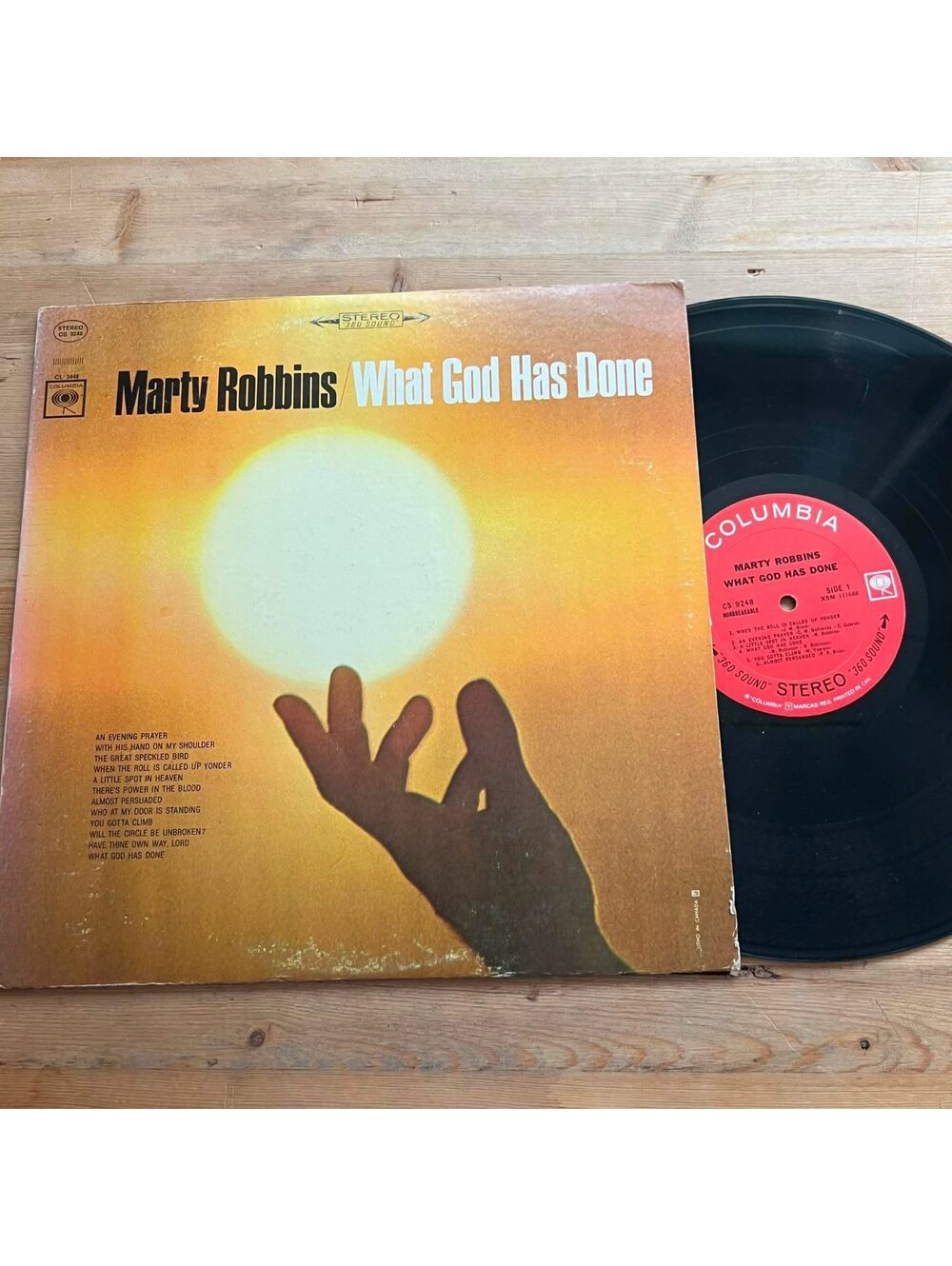 Marty Robbins - What God has Done 33rpm VG+ VR20